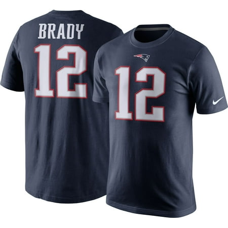 Nike Texas Shirt - Nike Men's New England Patriots Tom Brady #12 Pride Navy T-Shirt