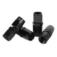 thumbnail image 2 of 4pcs Universal Straight AN6 ‑6AN Swivel Hose End Fitting Adaptor Polishing Surface, 2 of 9