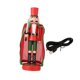 thumbnail image 4 of Figura de cascanueces navideño, iluminada con luces, figura de mesa, 28,5 cm Rojo, 4 of 9