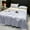 Purple, variant on Storsr Luxurious Silk Bedding Sheet - Washable Solid Color Bedspread, Soft Satin Fabric,90.5x90.5 In,Easy Care