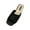 Black, variant on Heeled Sandals For Women Square Open Toe Heeled Chunky Block Low Heel Slip On Slides Women's Breathable Chunky Square To Sandals Yellow Women Sandal