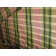 thumbnail image 2 of Shades of green,pink and yellow colour gorgeous plaids~SILK TAFFETA FABRIC 54quot; wide, 2 of 4