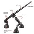thumbnail image 2 of Car Suction Cup Mount Kit with Invisible Selfie Stick Ball Adapter for X4 X3 Action Camera Accessor, 2 of 5
