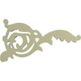 thumbnail image 4 of Ekena Millwork 7 3/4"W x 4 1/8"H x 3/4"P Leaf Scroll Onlay, Left, 4 of 4
