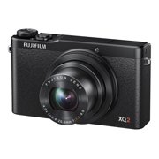 Angle View: Fujifilm X Series XQ2 - Digital camera - compact - 12.0 MP - 1080p - 4x optical zoom - Fujinon - black