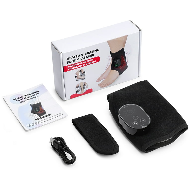 heated vibrating foot massager Snailax Shiatsu Deep Kneading Foot Massager with Heat main image 1