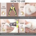thumbnail image 5 of Pets Nail Scissors Cat Claw Trimmer Dog Nail Clippers with Nail File Nail Cutter Pet Grooming Tool for Small Animals, 5 of 5