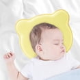 thumbnail image 2 of Almohada Con Funda Para Bebé Mima2 De Foamy Evita Cabeza Plana Color Amarillo, 2 of 5
