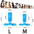 thumbnail image 2 of Mistaha Durable Dog Toothbrush Toy for Large Dogs - Enhanced Material for Long-lasting Chewing - Oral Care & Fresh Breath - Blue L, 2 of 6