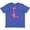 Retro Heather Royal, variant on Inktastic Cute Pink Dinosaur Youth T-Shirt