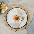 thumbnail image 2 of Hometrends Palm Bamboo Melamine Dinner Plate 10.4 Inch, 2 of 5