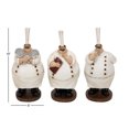 thumbnail image 3 of 10"H, 5"W White Polystone Chef Sculpture, by DecMode (3 Count), 3 of 9