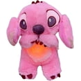 thumbnail image 4 of Peluche que respira Shaofei Stitch con música y luces rosa, 4 of 4