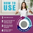 thumbnail image 4 of SMELLEZE Natural Cigarette Odor Eliminator Deodorizer 2lb Bottle Powder, 4 of 7