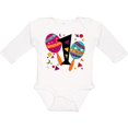thumbnail image 3 of Inktastic First Birthday Cinco de Mayo- Maracas Boys or Girls Long Sleeve Baby Bodysuit, 3 of 5