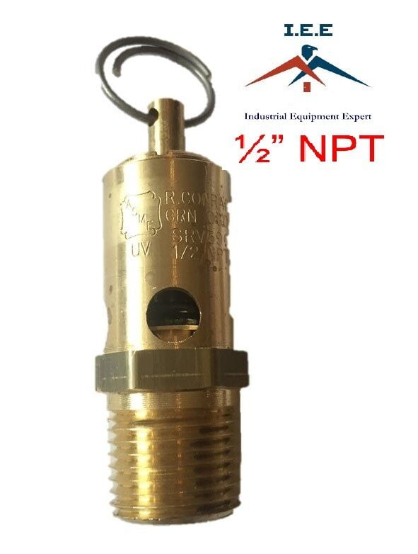 New 1/2" NPT 200 PSI Air Compressor Safety Relief Pressure Valve Tank