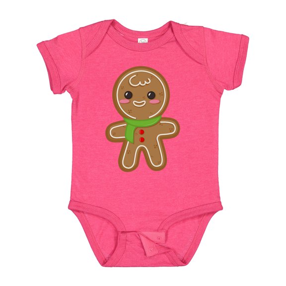 Inktastic Gingerbread Christmas Boys or Girls Baby Bodysuit