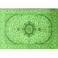 thumbnail image 1 of Ahgly Company Indoor Rectangle Medallion Green Traditional Area Rugs, 8' x 10', 1 of 1