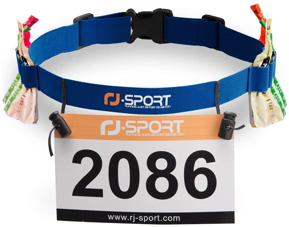 Sport Race Number Waist Belt Bib Holder Running Belts Triathlon Marathon Cycling 