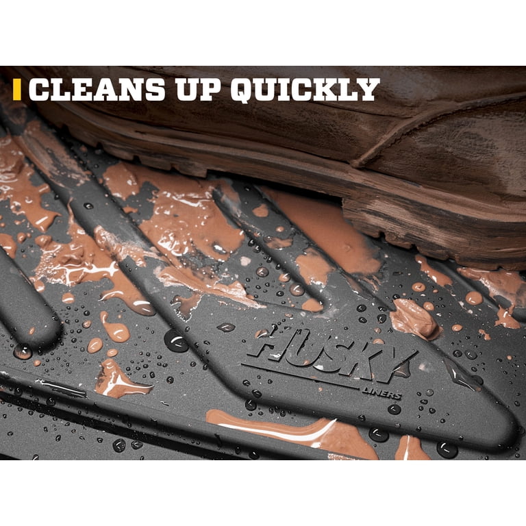 Husky Liners Uni-Fit Universal Floor Mats, Black, Set of 4 photo 7