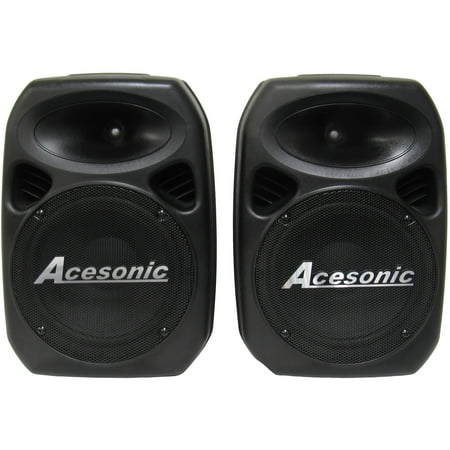 Acesonic PS-420 400W 10" Powered Speakers