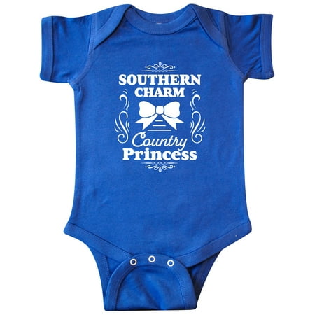 

Inktastic Southern Charm Country Princess with Bow Gift Baby Girl Bodysuit