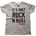 thumbnail image 1 of The Rolling Stones - Camiseta It's Only Rock N Roll de Algodón para Adultos Unisex (Gris), 1 of 2