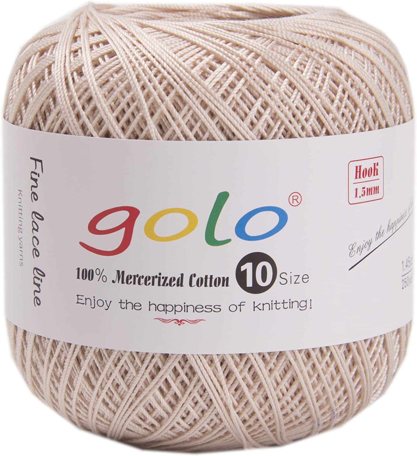 golo Crochet Thread Size 10 for Crocheting Crochet yarn for hand