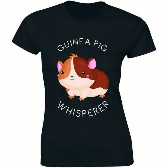 Guinea Pig Whisperer - Funny Pet Lover Animal Gift Idea Women's T-Shirt