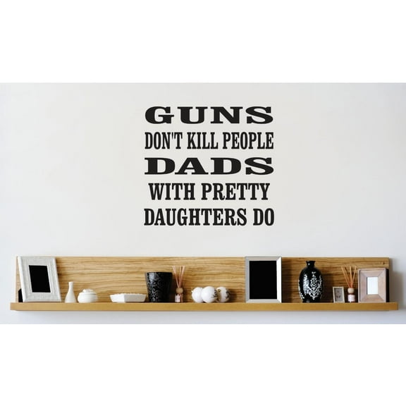 Vinyl Wall Decal Sticker : People Dads Quote Picture Art Peel & Stick Mural 16X16 Inches