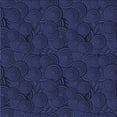 thumbnail image 1 of Ahgly Company Machine Washable Indoor Square Transitional Night Blue Area Rugs, 4' Square, 1 of 7