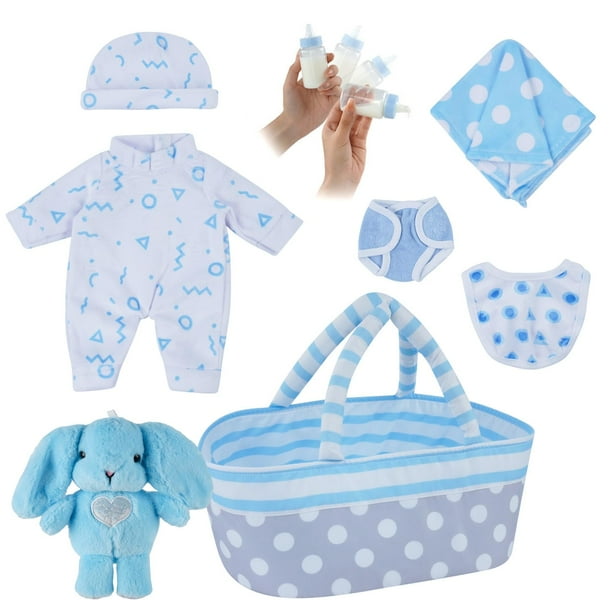 Set de ropa y accesorios para muñecas BABESIDE para muñecas de 20-25-30 cm