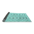 thumbnail image 2 of Ahgly Company Indoor Rectangle Abstract Light Blue Contemporary Area Rugs, 3' x 5', 2 of 4