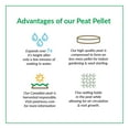 thumbnail image 2 of Jiffy 36mm Biodegradable Expanding Peat Pellet Refill for Indoor Seed Starting, 36 Count, 2 of 2