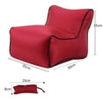 thumbnail image 4 of 1 Sofá Cubierta de Sillón de Asiento para Niños Regalos de Cumpleaños Vino rojo, 4 of 5