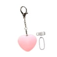 thumbnail image 3 of Bolso de mano con clip y gancho, ligero, compacto, mini lámpara táctil para mochila. Corazón rosa, 3 of 8