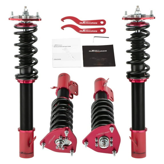 Fithood 24 Ways Adjustable Damper Coilover Kit For Subaru Impreza 02-07 WRX GDB 04 STI Shock Absorbers