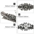 thumbnail image 2 of 2pcs Shiny Rhinestone Headdress Alloy Duckbill Hair Clips Alligator Hairpins, 2 of 6