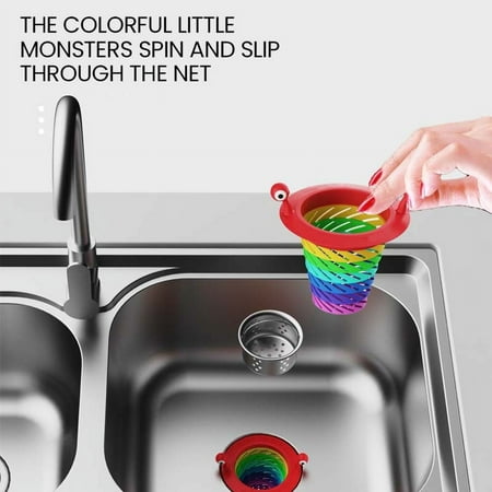 

Ozmmyan Kitchen Sink Telescopic Filter Floor Drainer Filter Kitchen Sink Filter Filter Residues Does Not Clog The Water Quickly Clearance
