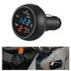 thumbnail image 4 of Voltímetro digital LED para coche 3 en 1 de 12/24 V + termómetro + cargador USB azul Sywqhk Para estrenar, 4 of 6