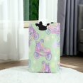 thumbnail image 6 of Yayeee Freestanding Laundry Hamper with Handle Collapsible Large Storage Basket for Clothes, Purple Skates, 6 of 7