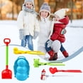 thumbnail image 3 of Snow Snowball Maker Clip Maker Animal Shaped Snow Sand Mold Tool Winter Snow Toys Kit, 3 of 7