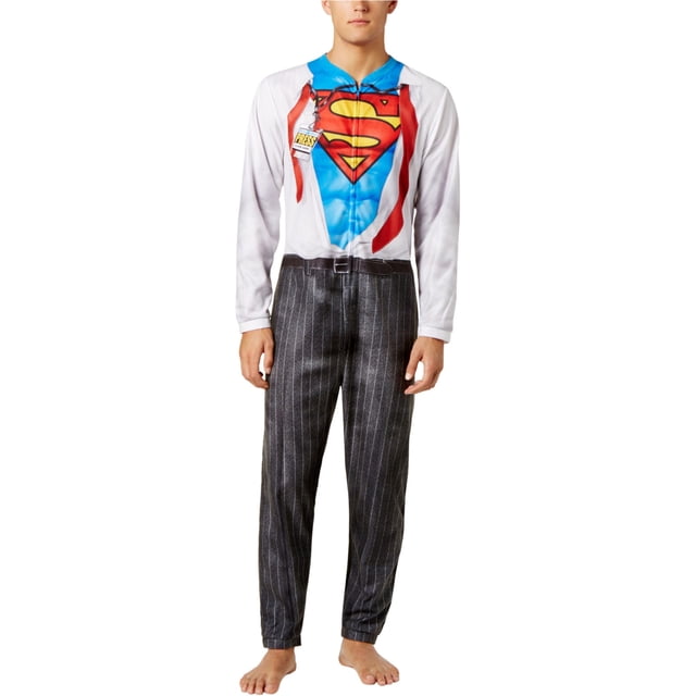 Disfraz completo Superman Briefly Stated Blanco Mediano