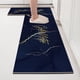 thumbnail image 3 of Alfombrilla de terciopelo de cristal para cocina, súper antideslizante, absorbente de aceite, alfombra de cocina, alfombra suave de dibujos animados, alfombra para puerta de baño, 3 of 5