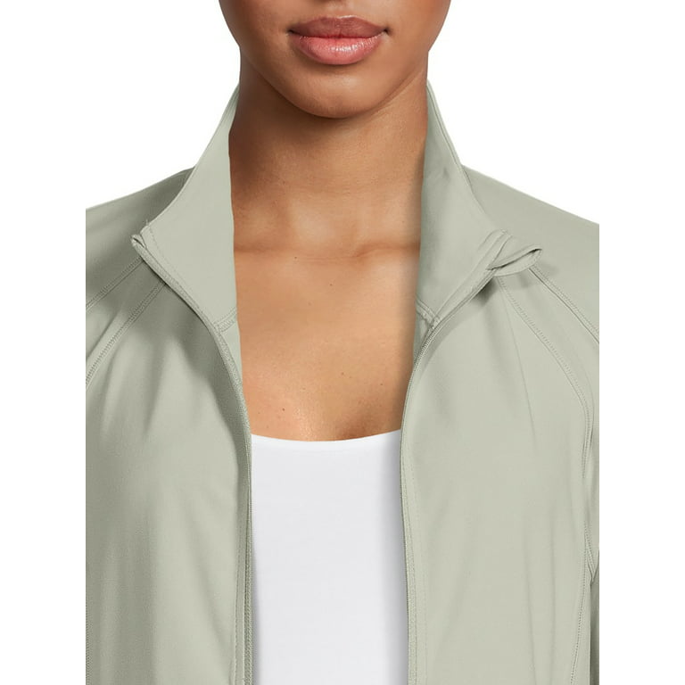 Athleta, Jackets & Coats, Athleta Womens Size Xs Hooded Pockets  Thumbholes Full Zip Jacket Logo Rn 5423
