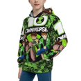 thumbnail image 5 of Ben 10 Youth Hoodie Graphic Colorful Cool Kids Hooded Sweatshirts Kangaroo Pocket for Boys Girls Small, 5 of 8