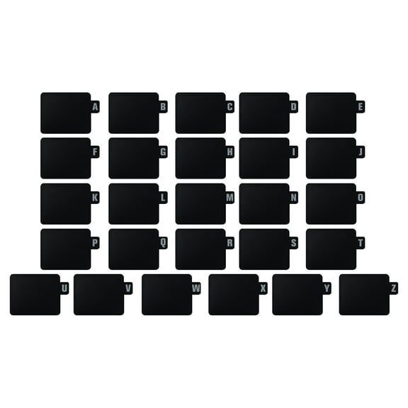 Alphabet Splitter File Album PP 26 Letter Dividers Durable Multifunctional Organizer