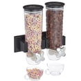 thumbnail image 2 of Dispensador de Cereal Doble de Pared Negro Aquila BC1051, 2 of 8