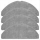thumbnail image 1 of 4 Pack Mop Cloths Replacement Part for Eufy L60 Robot Vacuum Cleaner, 1 of 5