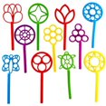 thumbnail image 1 of Dondor Bubble Wands, Large Bubble Wand Assortment, 8" Inches (1 Set), 1 of 1